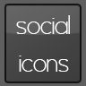 Greyscale Social Icons