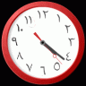 [ITD] Flash Analog Clock for Dark/Light Themes (Arabic Digits).