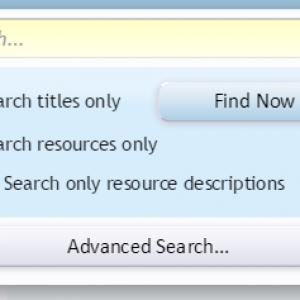 [cXF] QuickSearch Customization: Example Option on Resource Manager page