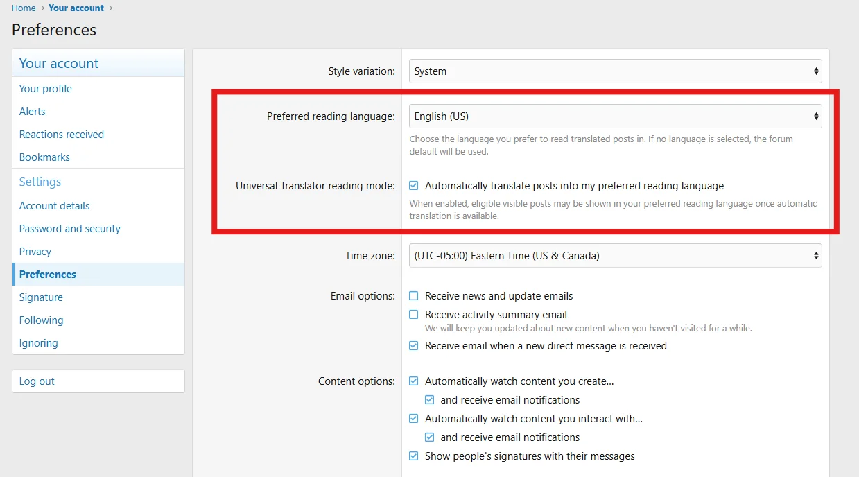 04 - universal-translator-account-preferences.webp