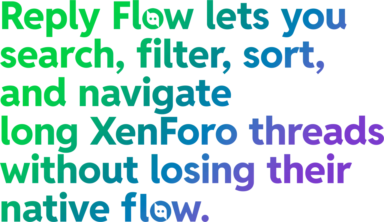 Reply Flow for Xenforo