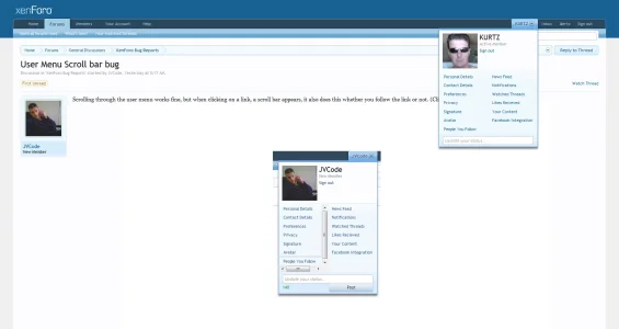 User Menu Scroll bar bug - XenForo Community_1280830078425.webp