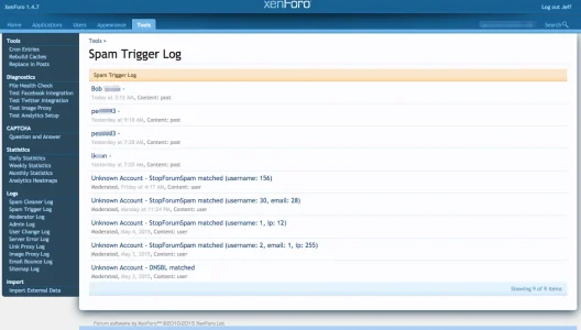 Spam_Trigger_Log___Admin_CP_-_SportsJournalists_com.webp