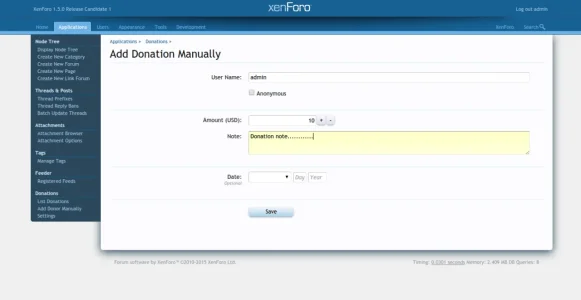 Add Donation Manually   Admin CP   XenForo.webp