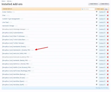 Installed Add ons   Admin CP   8WAYRUN.com.webp
