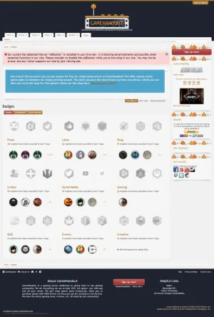 Badges   GameHandout Community.webp
