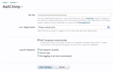 Options- MailChimp - Admin CP - Quantnet - Community for Quants.webp