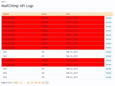 MailChimp API Logs - Admin CP - Quantnet - Community for Quants 1.webp