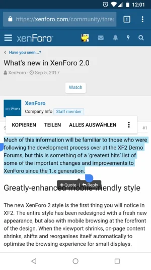 Chrome for Android Text Selection.webp