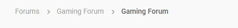 breadcrumb gaming forum.webp