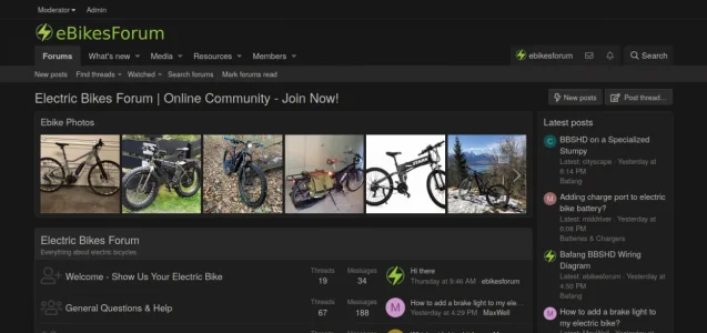Electric Bike Forum - eBikesForum.com.webp