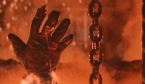 MRW I'm a sad killer cyborg n gotta go for a swim in molton lava in the hopes they won't make ...gif