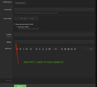 Account details - Website restrict.webp
