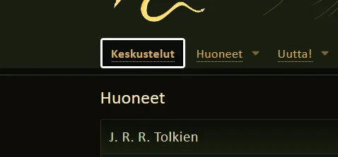 Forums nav has the focus indicator inside the element