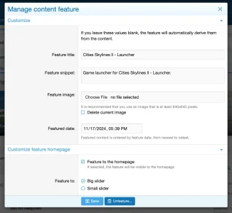 Manage content feature with XFRM.webp
