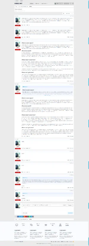 hebele-light-xenforo-tema-forum-konu-gorunumu.webp