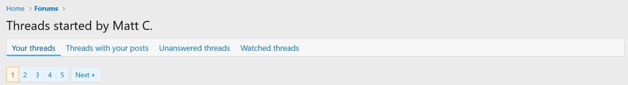 Screenshot 2025-09-06 at 11-11-45 Threads started by Matt C. XenForo community.webp