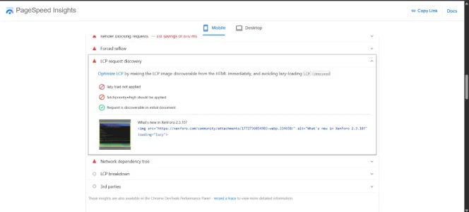 xenforo site page speed.webp