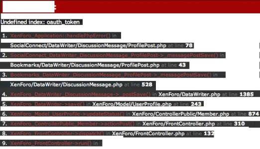 errorOnForumIndexWhenPostingStatusUpdate.webp
