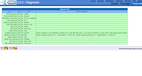 XCache 3.0.3   Diagnosis.webp