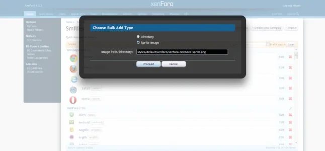 Smilies   Admin CP   XenForo Bulk Add.webp