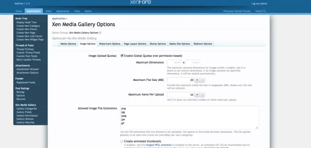 Xen Media Gallery Settings 2.webp