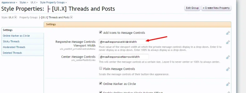 Style Properties  ├  UI.X  Threads and Posts   Admin CP   Development Demo   Audentio Design.webp
