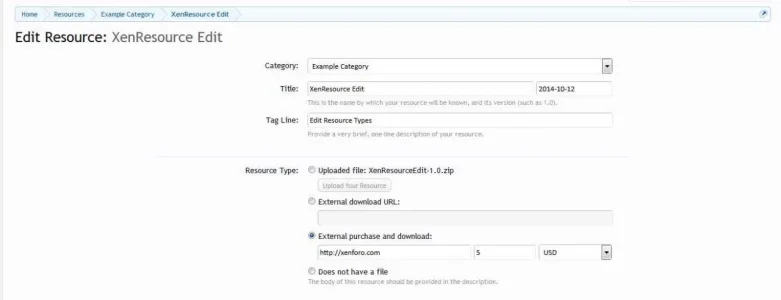 Edit Resource - External Purchase - XenResource Edit - XenForo.webp