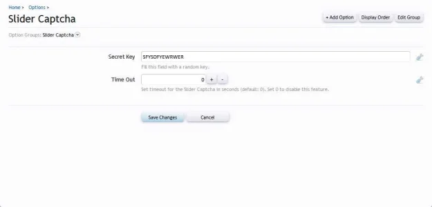Options- Slider Captcha - Admin CP - XenForo.webp