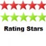 Rating Stars - red and green