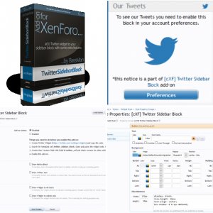 [cXF] Twitter Sidebar Block