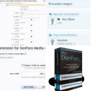 [cXF] Sidebar Extension for XenForo Media Gallery