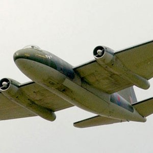 Canberra recce aircraft