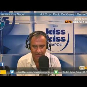 vigilia Napoli-Milan 4-4-2 Paolo Del Genio [Radio Kiss Kiss Napoli] 24/8/18 parte 1/2