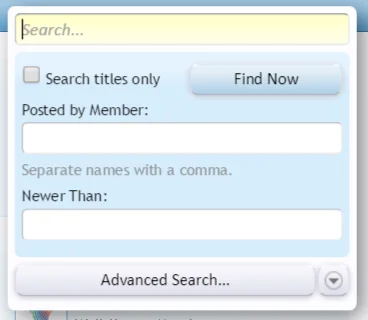 [cXF] QuickSearch Customization: Example with search button moved