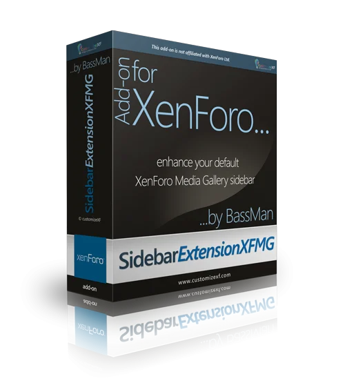 [cXF] Sidebar Extension for XenForo Media Gallery: Add-on icon