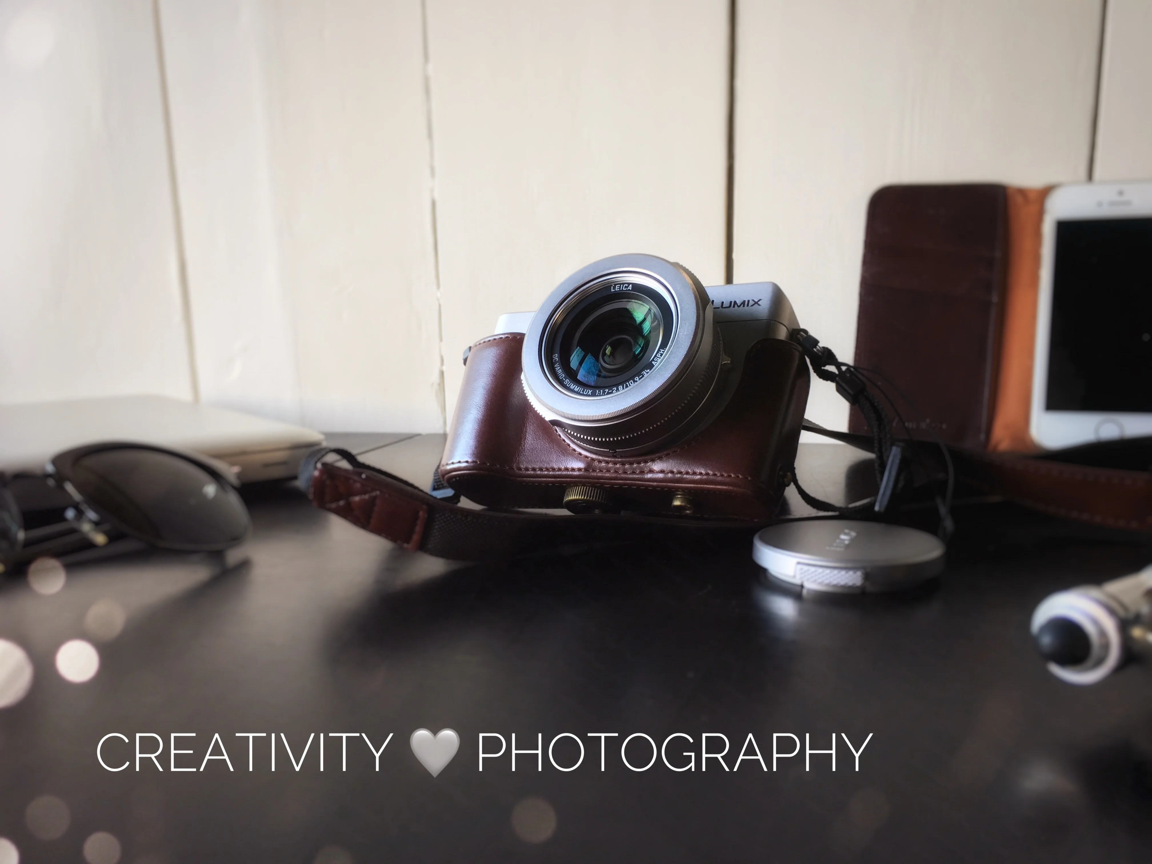 Lumix camera with Leica lens