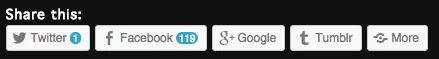 Sharing Buttons for no reason