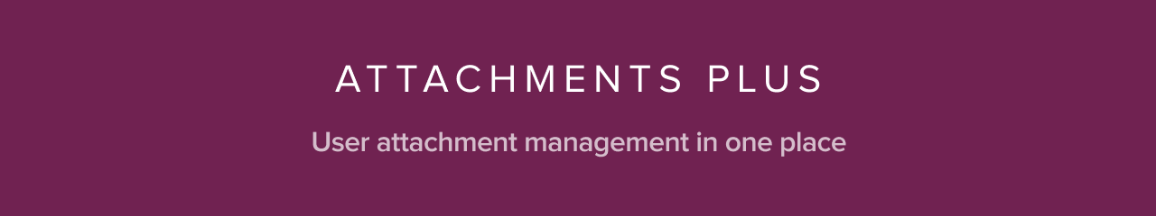 Attachment users. Attachment users