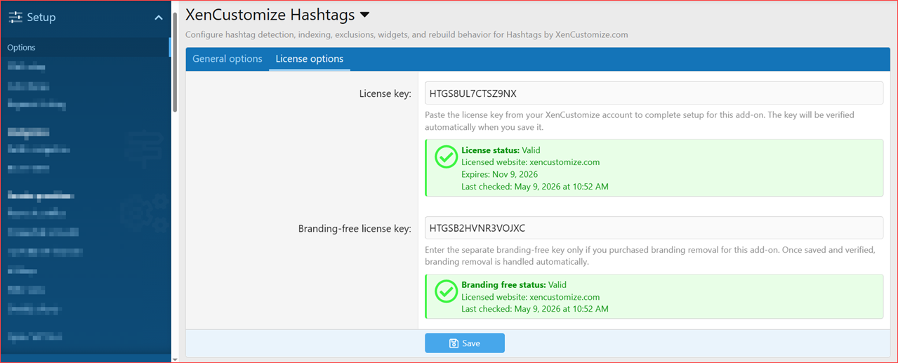 XenCustomize-Hashtags-230-Admin-Options-License.png