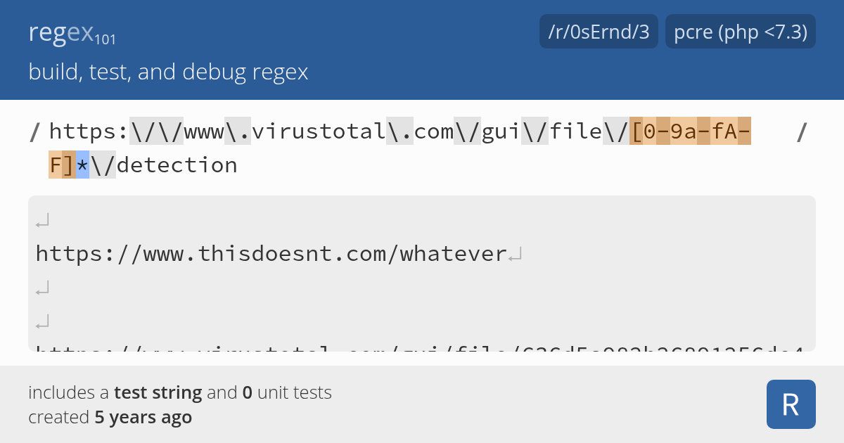 regex101.com