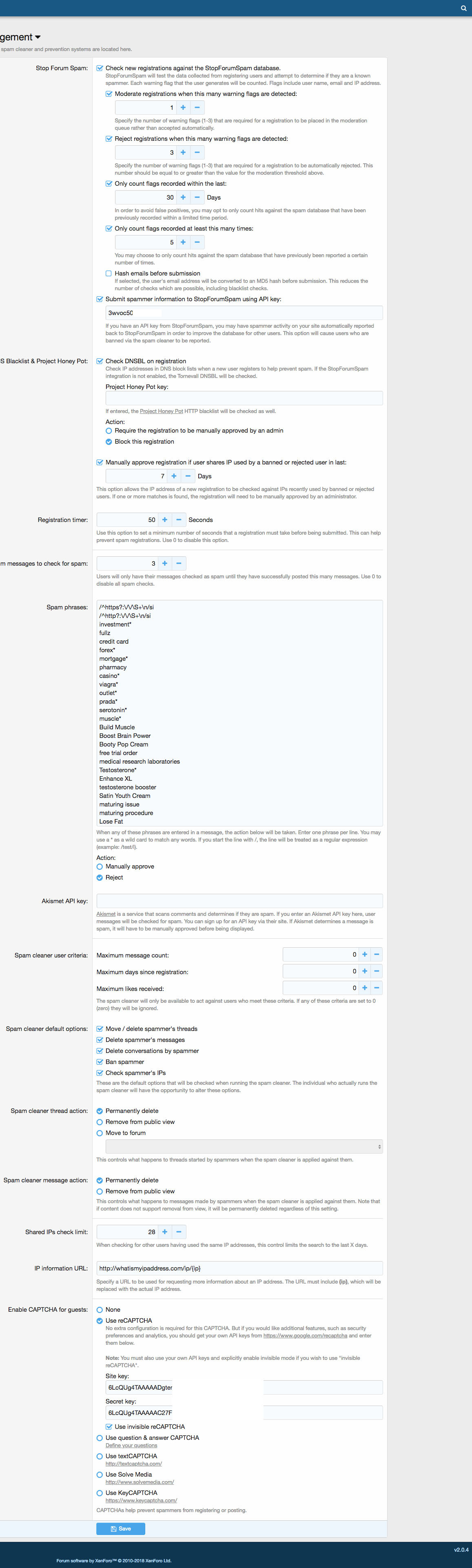 Time-Lapse-Network-Forum-xenforo-anti-spam-options.jpg