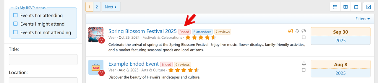 XenCustomize-Events-Manager-v238-Event-List-Ended-Label.png XenCustomize-Events-Manager-v238-Event-List-Ended-Label.png
