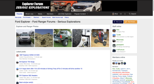 Screenshot from http://www.explorerforum.com