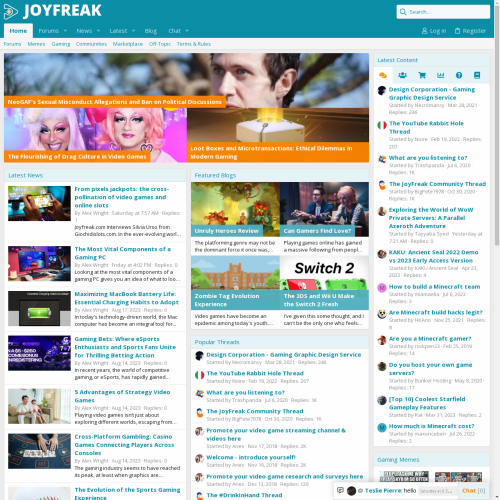 Screenshot from https://www.joyfreak.com